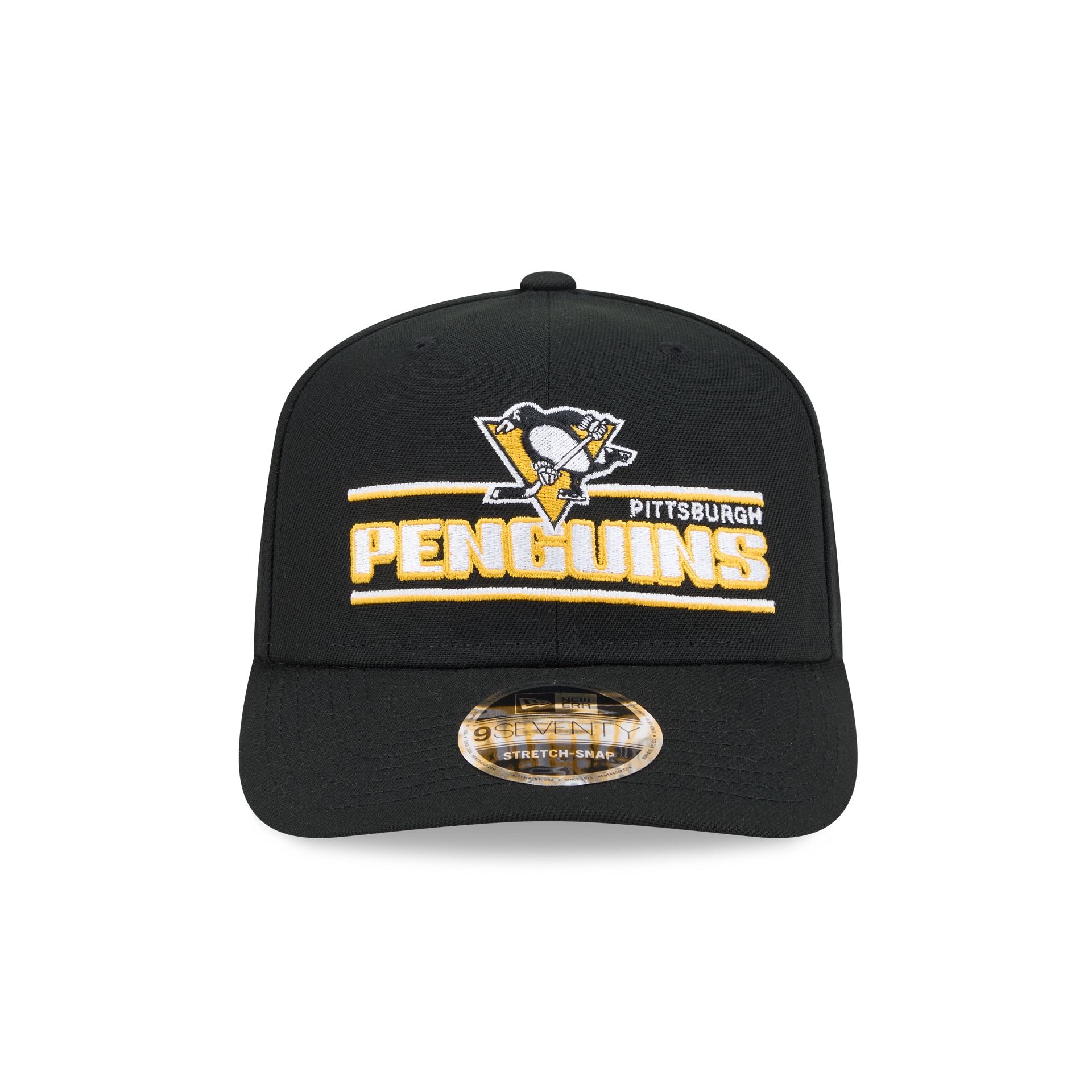 Pittsburgh Penguins Stated 9SEVENTY Stretch-Snap Hat