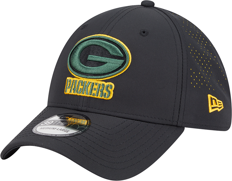 Green Bay Packers Night 39THIRTY Stretch Fit Hat