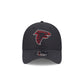 Atlanta Falcons Night 39THIRTY Stretch Fit Hat