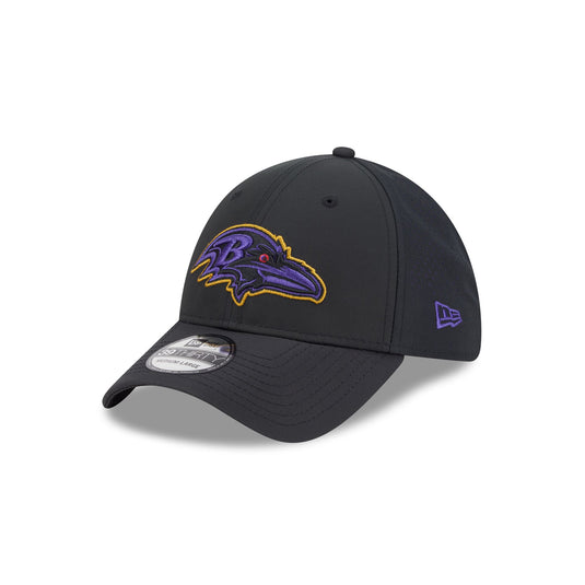 Baltimore Ravens Night 39THIRTY Stretch Fit Hat - New Era Cap