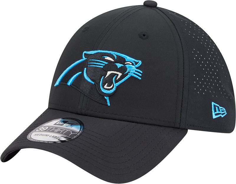 Carolina Panthers Night 39THIRTY Stretch Fit Hat
