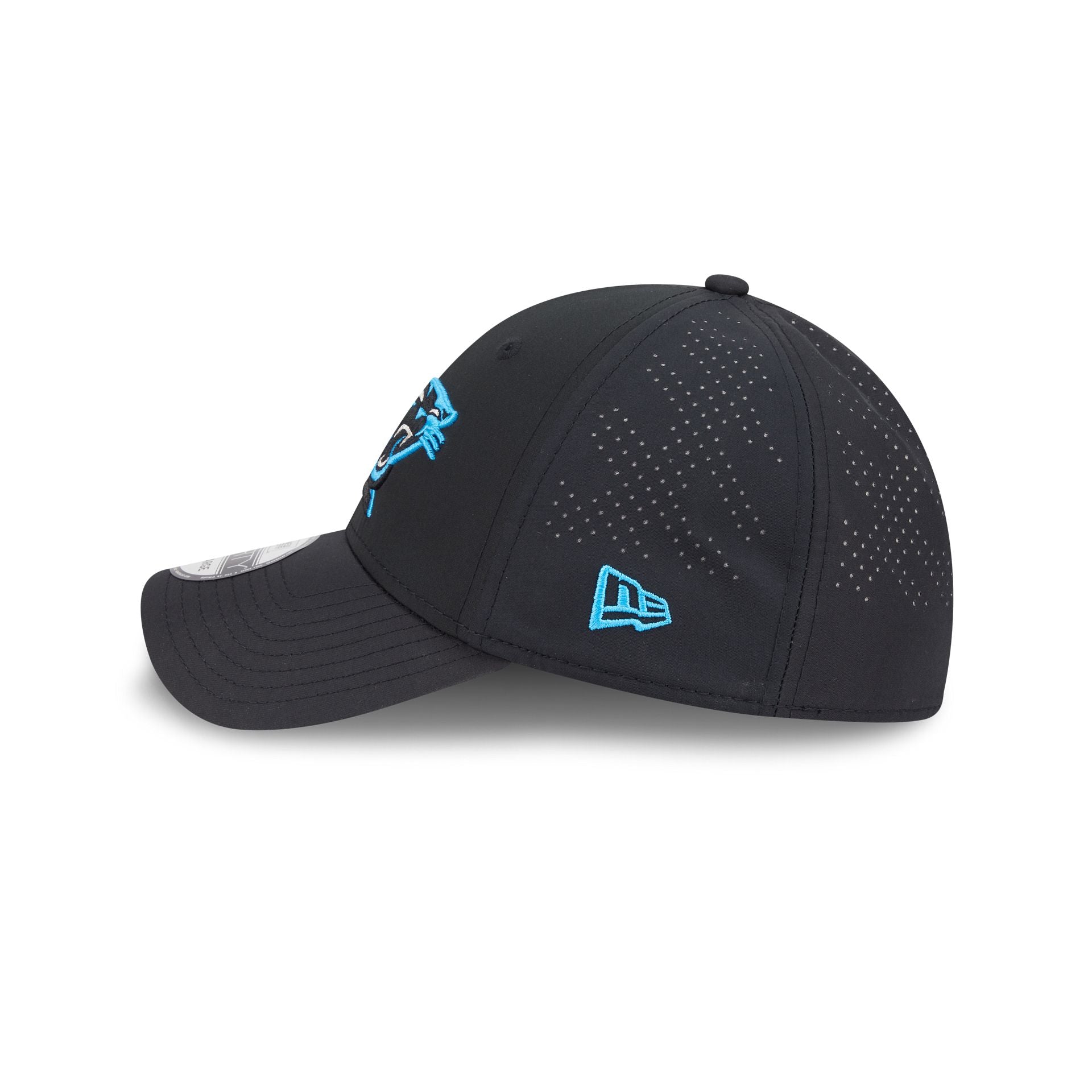 Carolina Panthers Night 39THIRTY Stretch Fit Hat