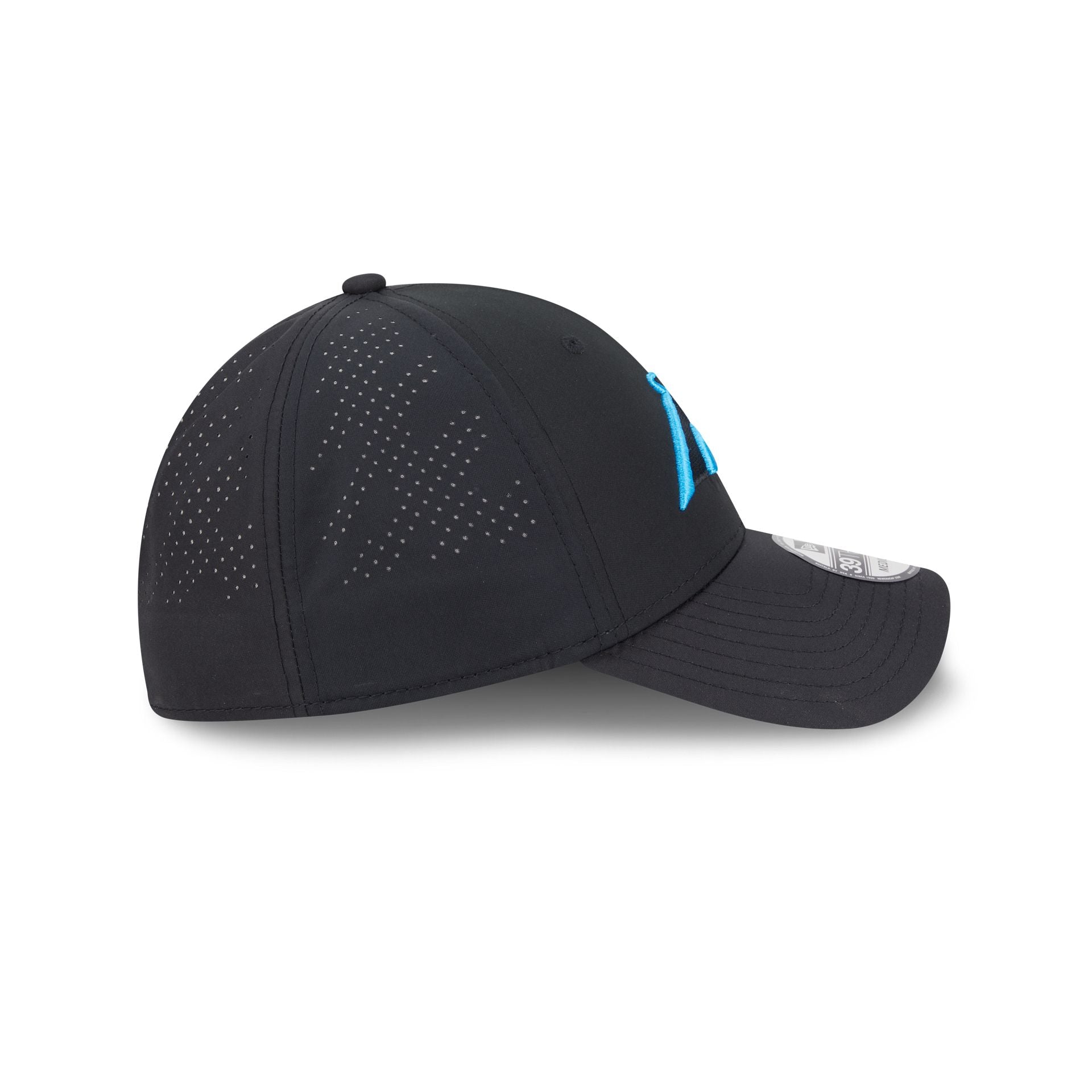 Carolina Panthers Night 39THIRTY Stretch Fit Hat