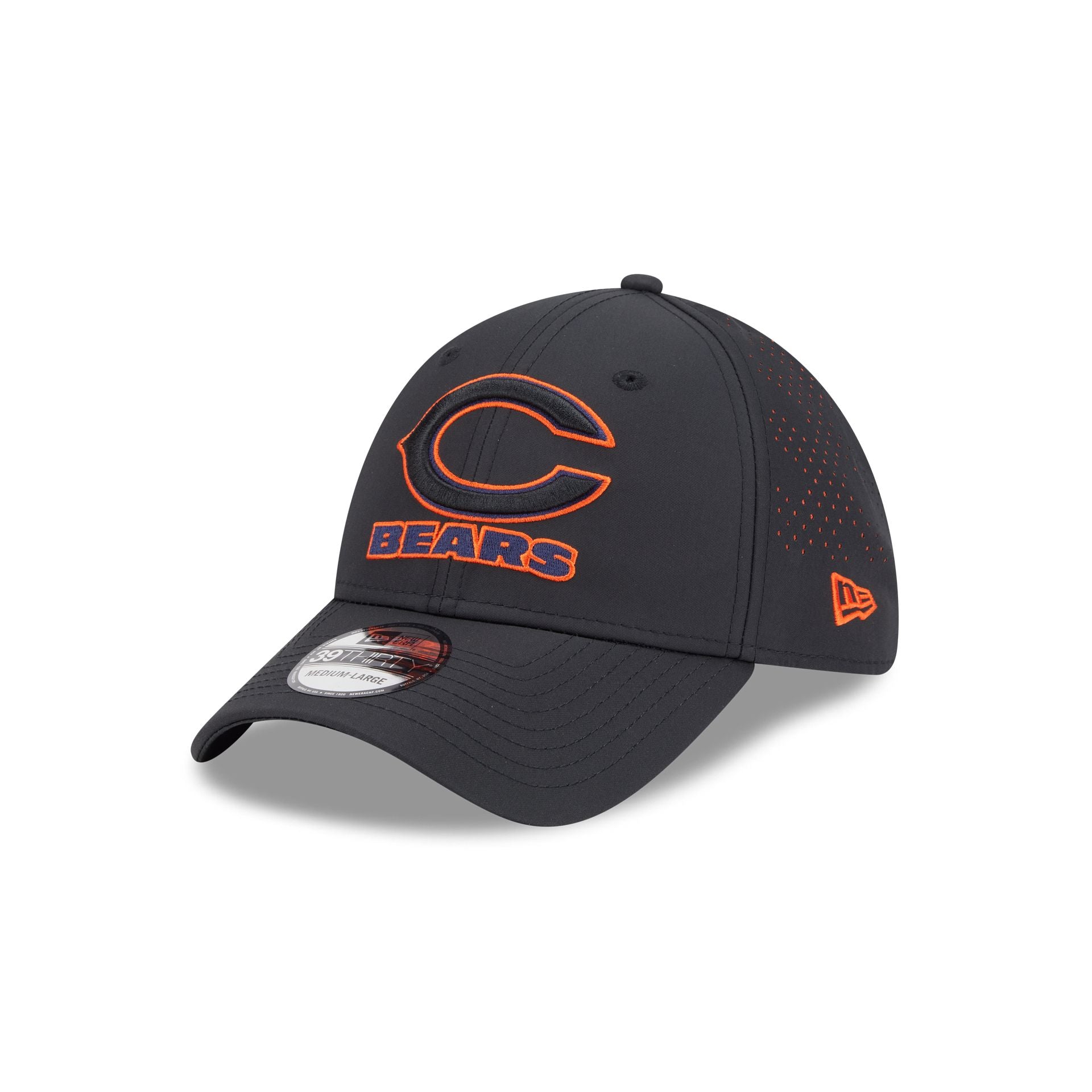 Chicago Bears Night 39THIRTY Stretch Fit Hat