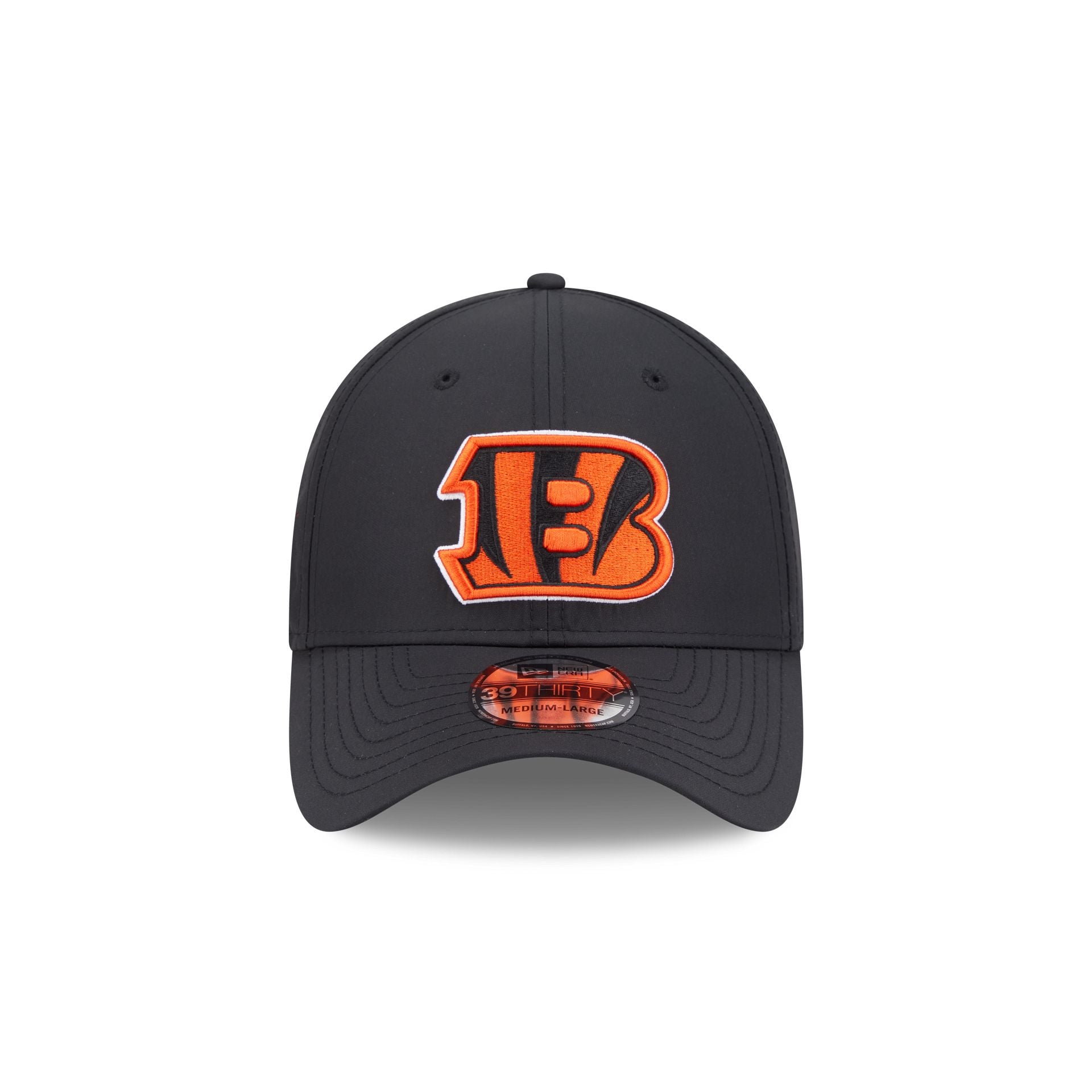 Cincinnati Bengals Night 39THIRTY Stretch Fit Hat