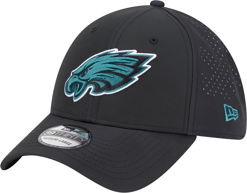 Philadelphia Eagles Night 39THIRTY Stretch Fit Hat