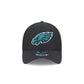 Philadelphia Eagles Night 39THIRTY Stretch Fit Hat