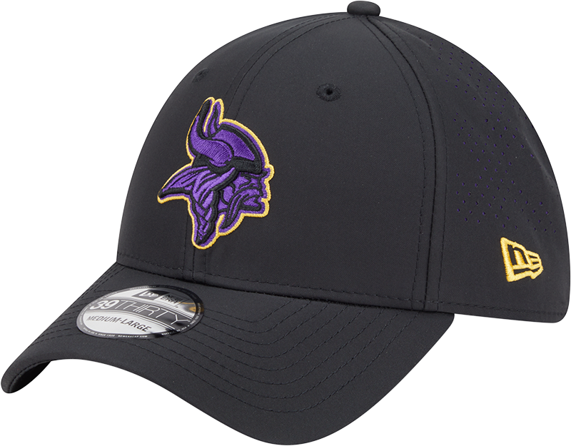 Minnesota Vikings Night 39THIRTY Stretch Fit Hat
