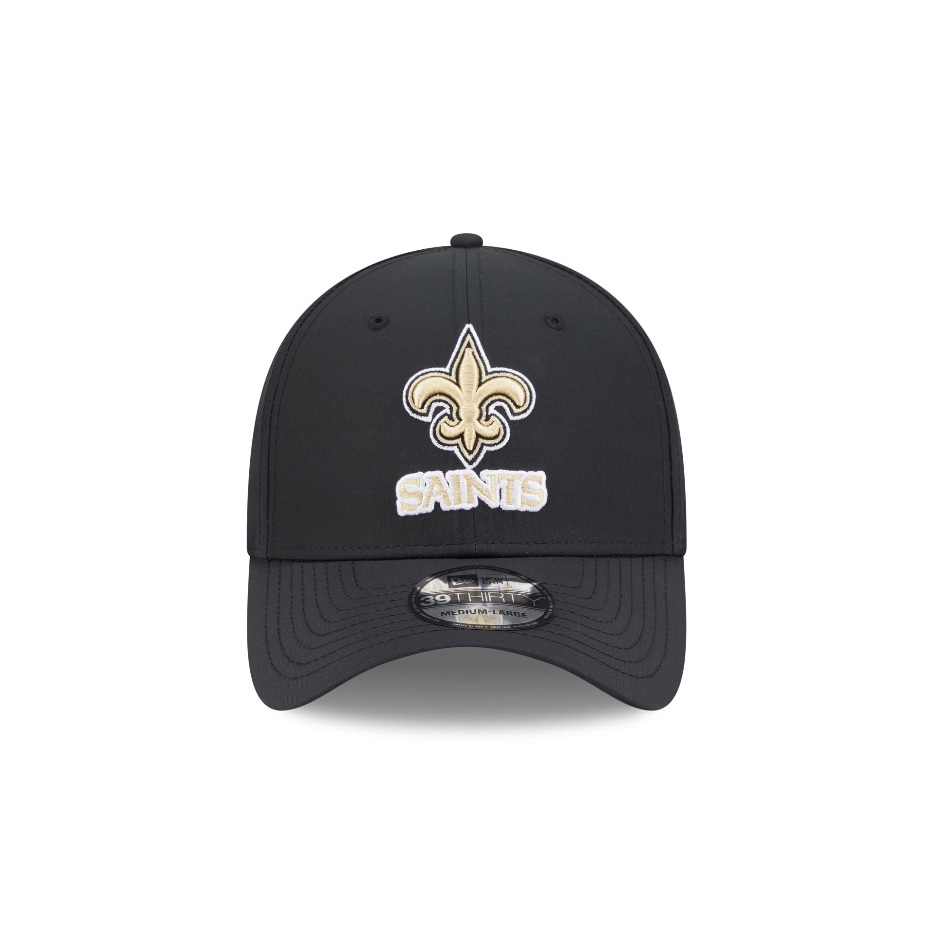 New Orleans Saints Night 39THIRTY Stretch Fit Hat