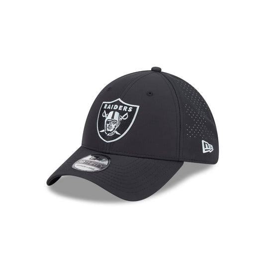 Las Vegas Raiders Night 39THIRTY Stretch Fit Hat - New Era Cap