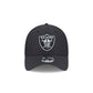 Las Vegas Raiders Night 39THIRTY Stretch Fit Hat