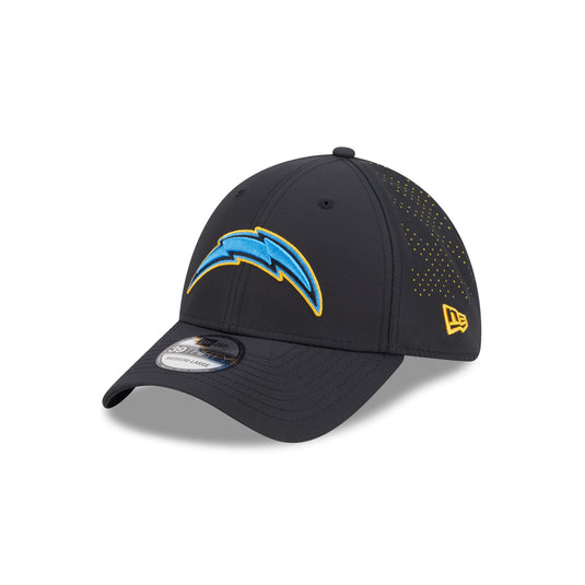 Los Angeles Chargers Night 39THIRTY Stretch Fit Hat - New Era Cap