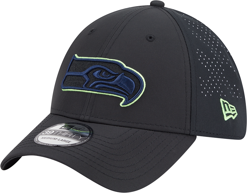 Seattle Seahawks Night 39THIRTY Stretch Fit Hat