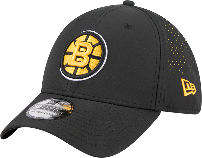 Boston Bruins Night 39THIRTY Stretch Fit Hat