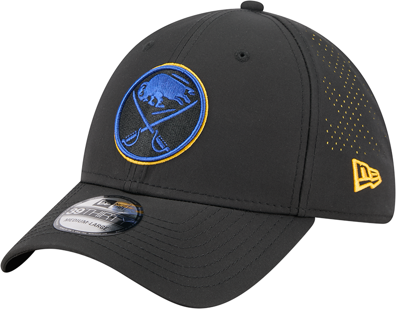 Buffalo Sabres Night 39THIRTY Stretch Fit Hat