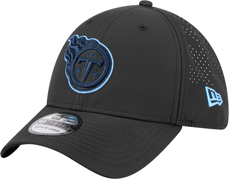 Tennessee Titans Night 39THIRTY Stretch Fit Hat