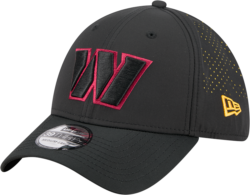 Washington Commanders Night 39THIRTY Stretch Fit Hat
