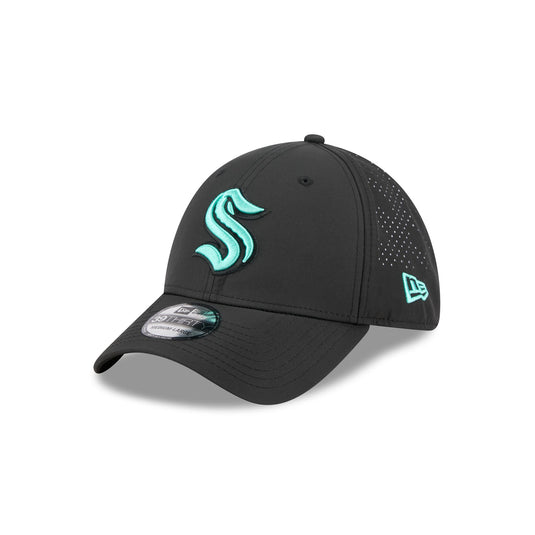 Seattle Kraken Night 39THIRTY Stretch Fit Hat - New Era Cap