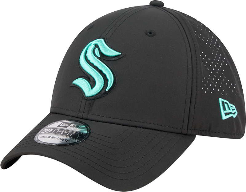 Seattle Kraken Night 39THIRTY Stretch Fit Hat