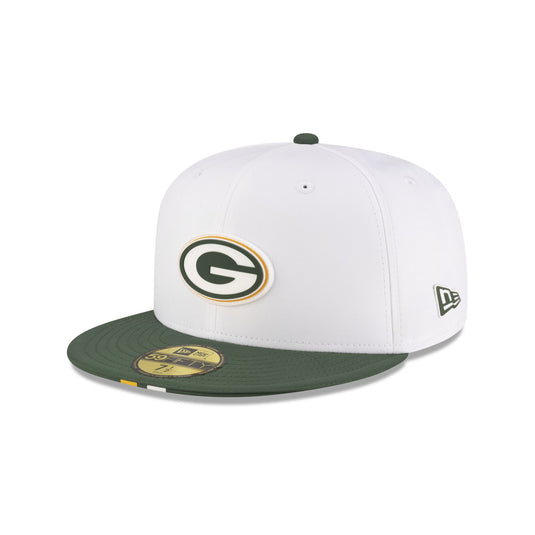 Green Bay Packers 2025 Training 59FIFTY Fitted Hat - New Era Cap
