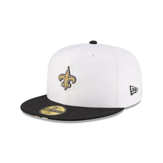 New Orleans Saints 2025 Training 59FIFTY Fitted Hat - New Era Cap