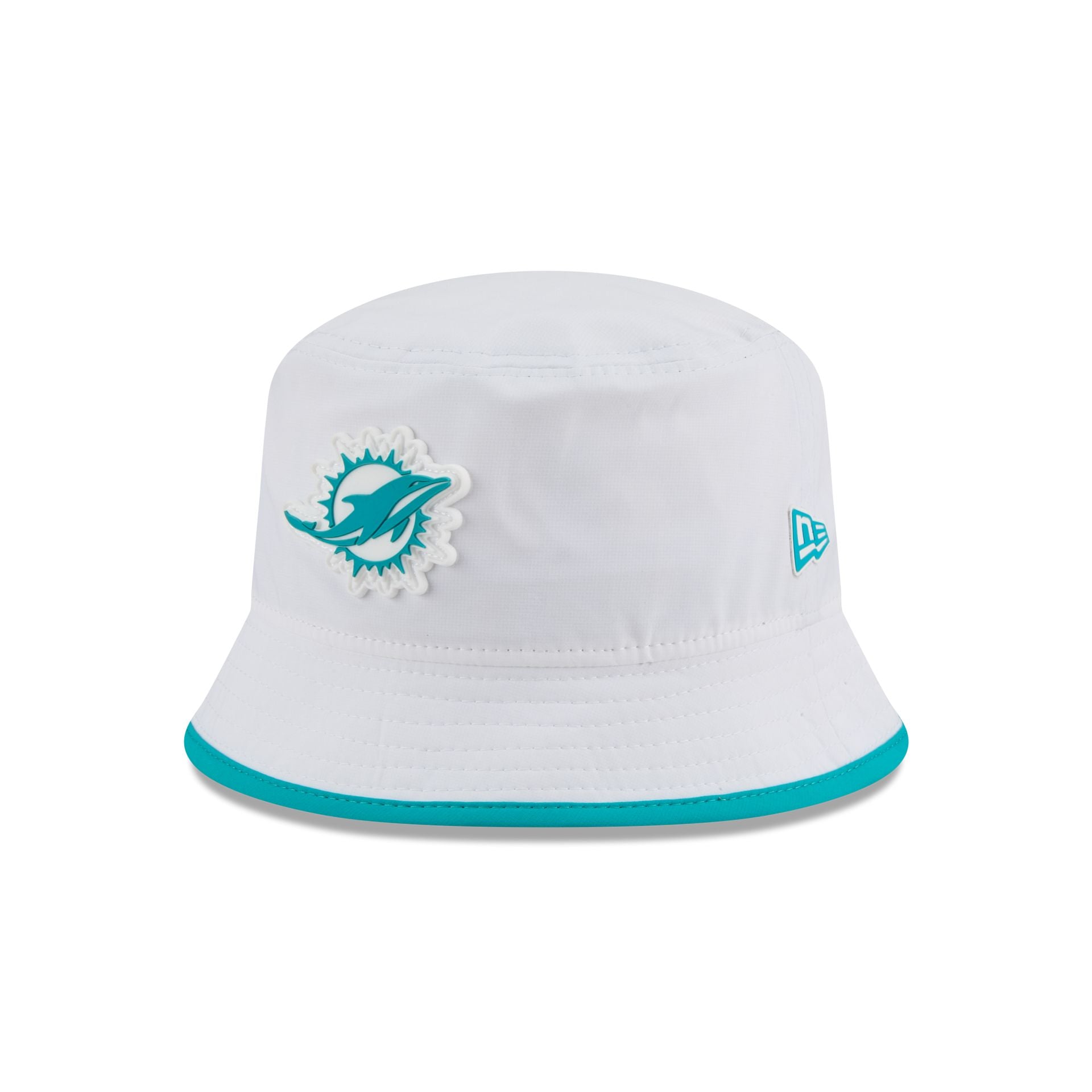 Miami Dolphins 2025 Training Bucket Hat – New Era Cap