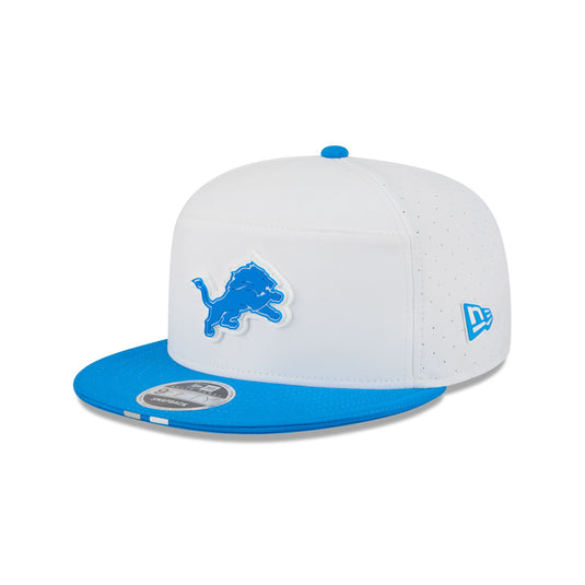 Detroit Lions 2025 Training Split Panel 9FIFTY Snapback Hat - New Era Cap
