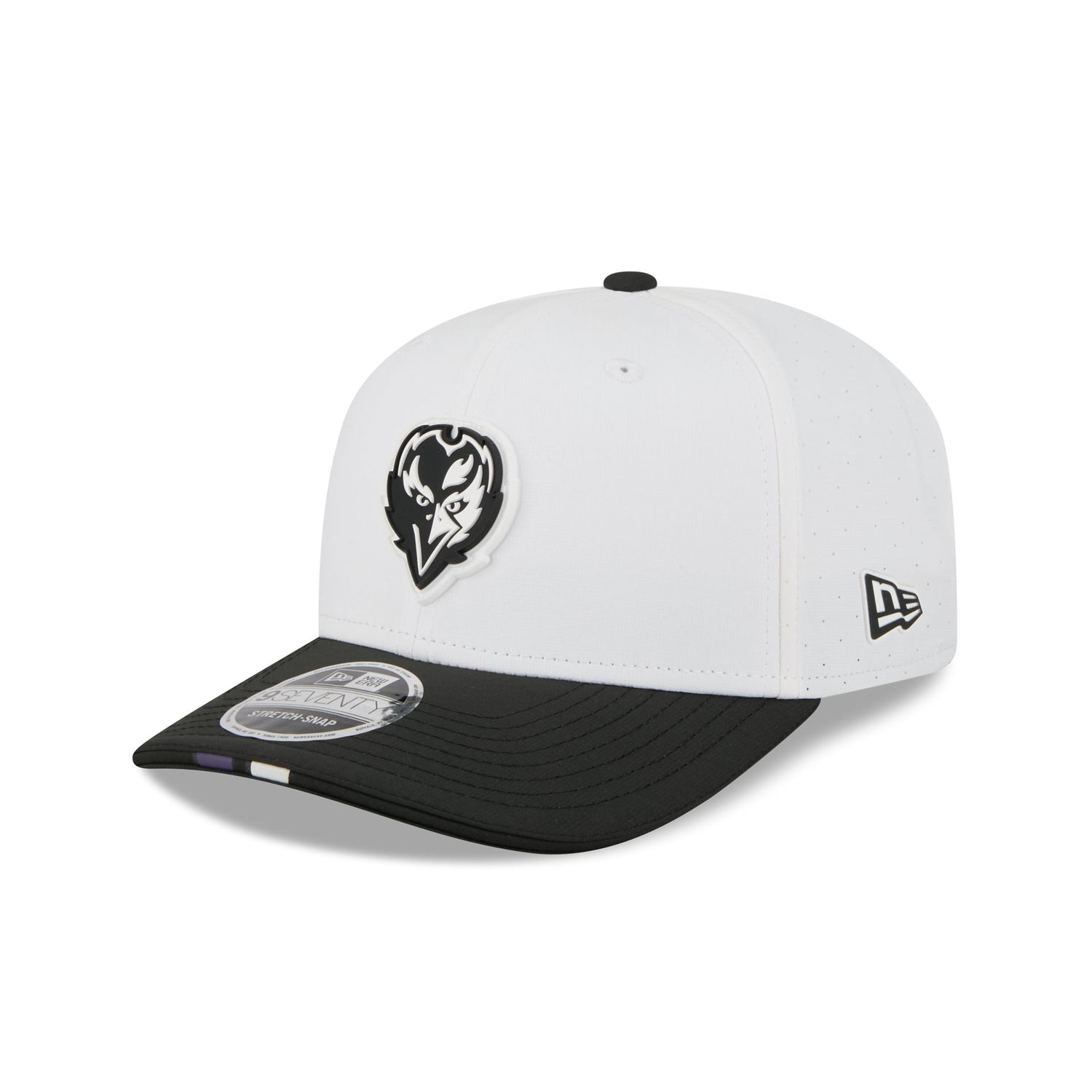 Baltimore Ravens 2025 Training 9SEVENTY Stretch-Snap Hat