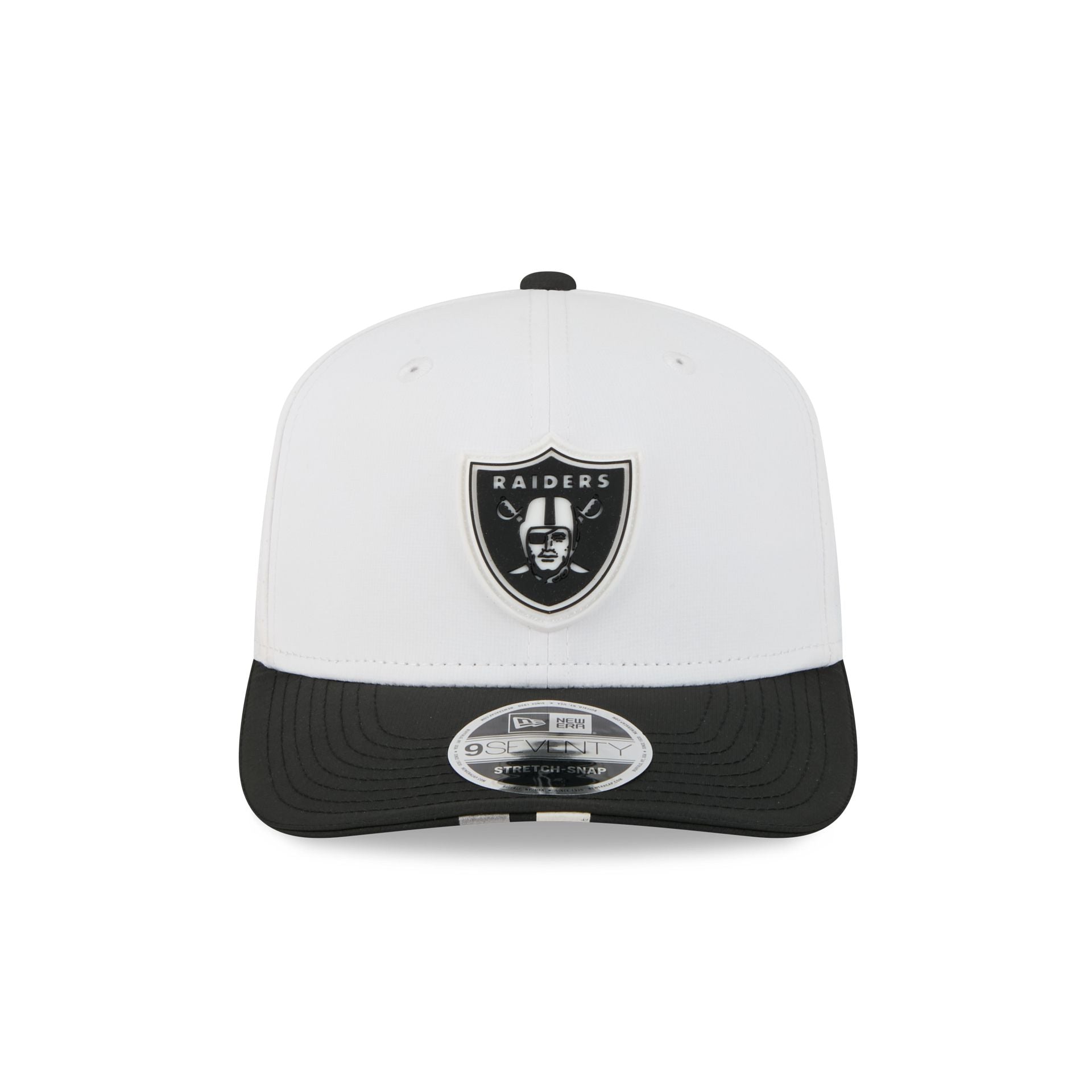 Las Vegas Raiders 2025 Training 9SEVENTY Stretch-Snap Hat – New