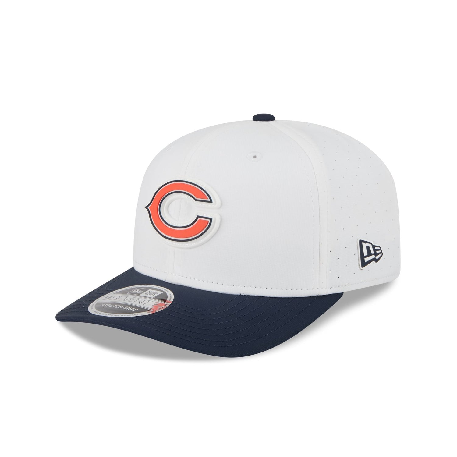 Chicago Bears 2025 Training 9SEVENTY Stretch-Snap Hat