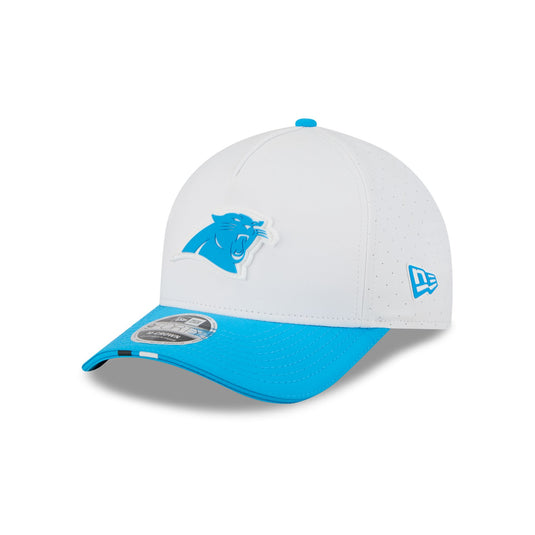 Carolina Panthers 2025 Training 9FORTY M-Crown A-Frame Snapback Hat - New Era Cap