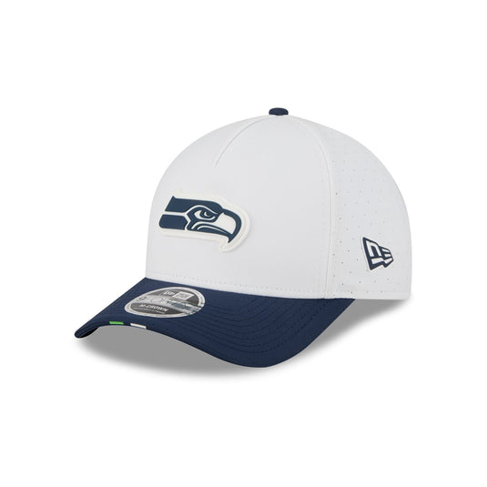 Seattle Seahawks 2025 Training 9FORTY M-Crown A-Frame Snapback Hat - New Era Cap
