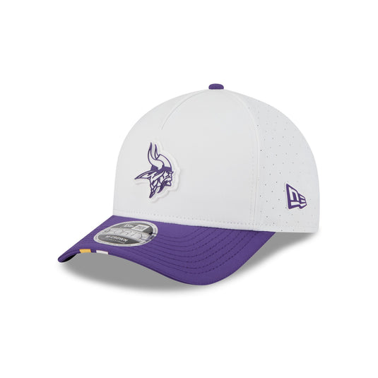 Minnesota Vikings 2025 Training 9FORTY M-Crown A-Frame Snapback Hat - New Era Cap