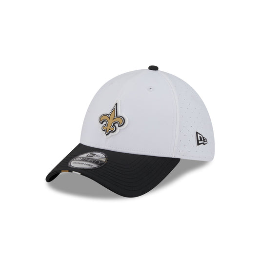 New Orleans Saints 2025 Training 39THIRTY Stretch Fit Hat - New Era Cap