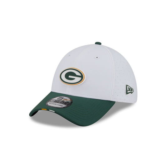 Green Bay Packers 2025 Training 39THIRTY Stretch Fit Hat - New Era Cap
