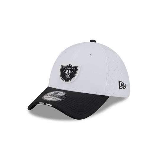 Las Vegas Raiders 2025 Training 39THIRTY Stretch Fit Hat - New Era Cap