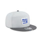 New York Giants 2025 Training Split Panel 9FIFTY Snapback Hat
