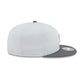 New York Giants 2025 Training Gray Split Panel 9FIFTY Snapback Hat