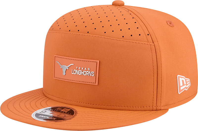 Texas Longhorns Hot Weather Split Panel 9FIFTY Snapback Hat