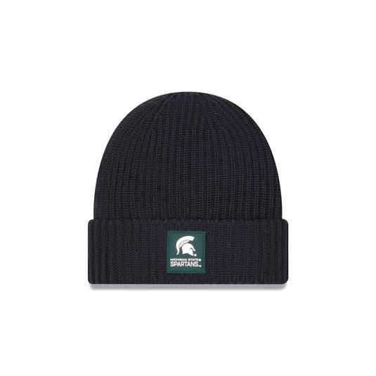 Michigan State Spartans Cold Weather Cuff Knit Hat - New Era Cap
