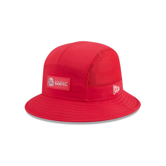 Ohio State Buckeyes Hot Weather Stretch Bucket Hat - New Era Cap