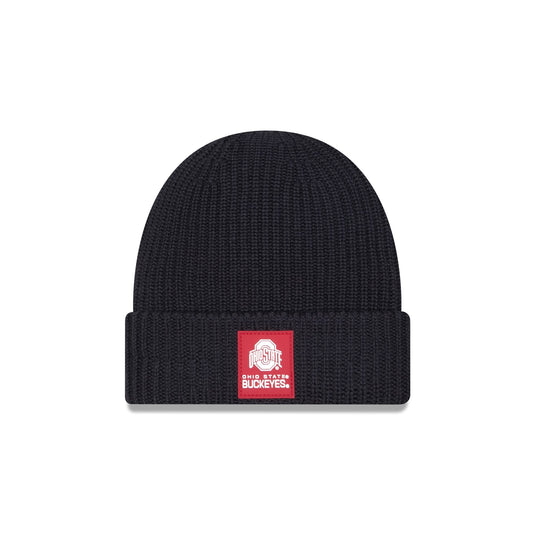 Ohio State Buckeyes Cold Weather Cuff Knit Hat - New Era Cap