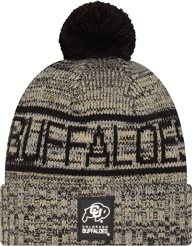 Colorado Buffaloes Cold Weather Pom Knit Hat