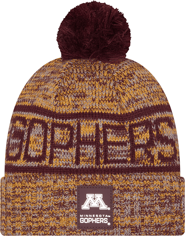 Minnesota Golden Gophers Cold Weather Pom Knit Hat