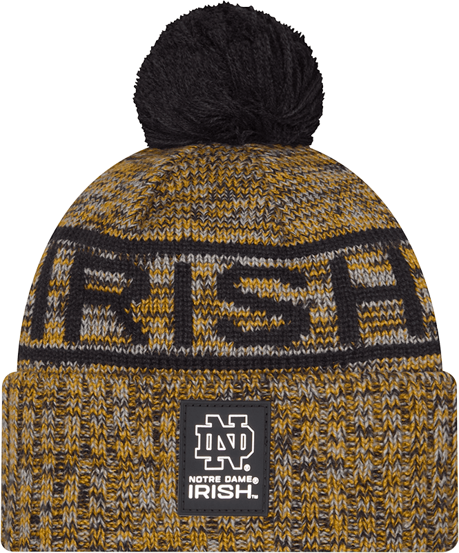 Notre Dame Fighting Irish Cold Weather Pom Knit Hat