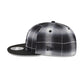 Chicago White Sox Black and White Plaid Retro Crown 9FIFTY Snapback Hat