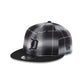 Detroit Tigers Black and White Plaid Retro Crown 9FIFTY Snapback Hat