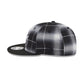 Houston Astros Black and White Plaid Retro Crown 9FIFTY Snapback Hat