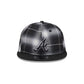 Atlanta Braves Black and White Plaid Retro Crown 9FIFTY Snapback Hat