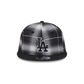 Los Angeles Dodgers Black and White Plaid Retro Crown 9FIFTY Snapback Hat
